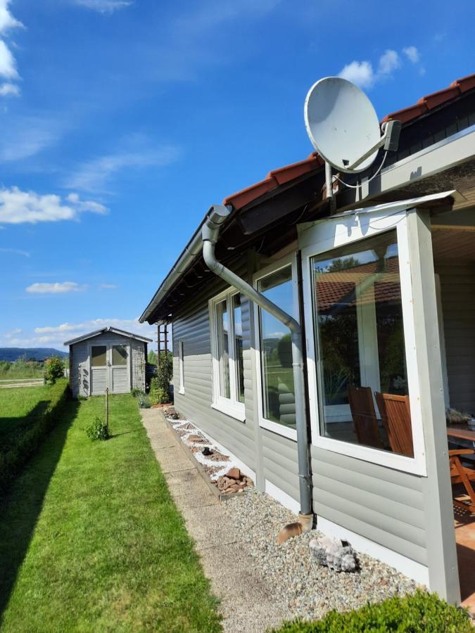 Ferienhaus Am Weserberglandsee Lauenforde 外观 照片