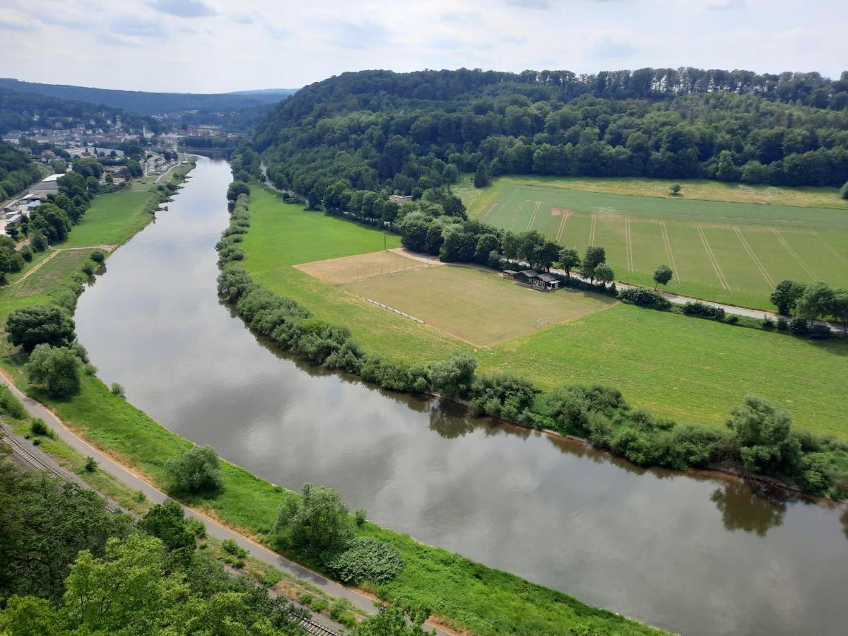 Ferienhaus Am Weserberglandsee Lauenforde 外观 照片